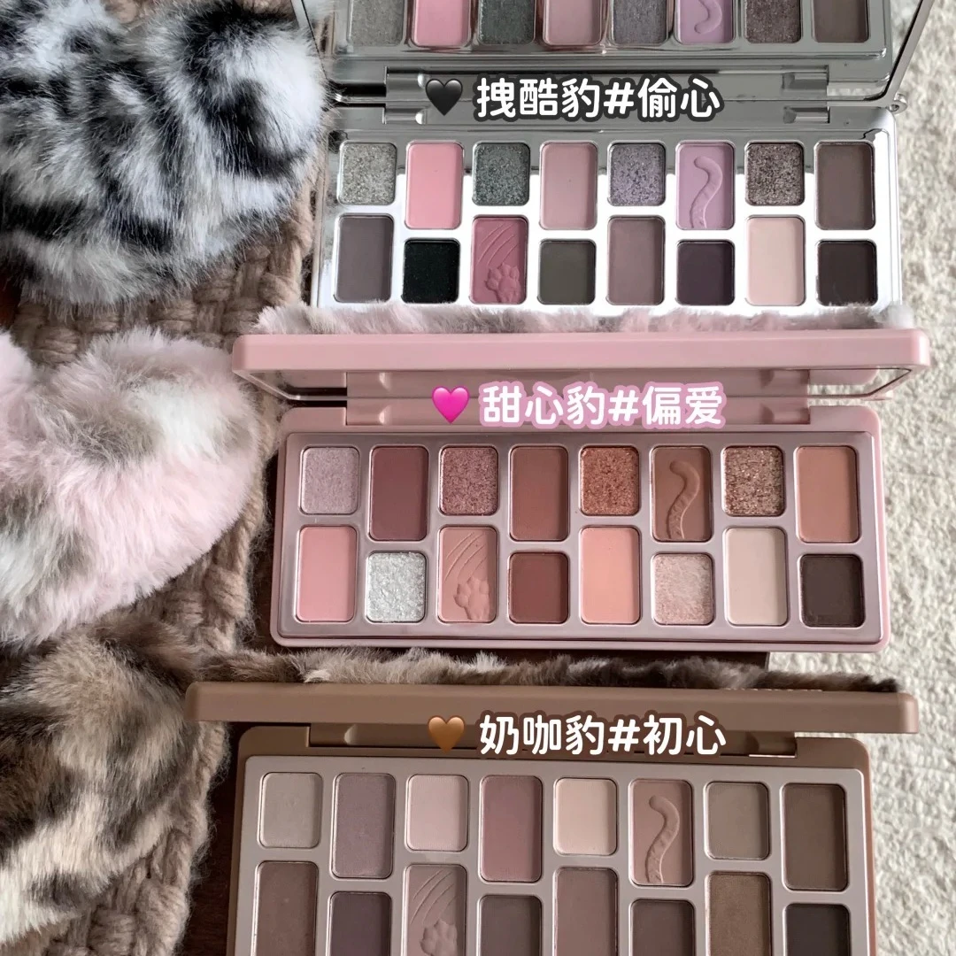 千顔メイクアップアイシャドウパレット16色ニュートラルアイシャドウプレートメイクアップアースカラーマットグリッターアイシャドウ