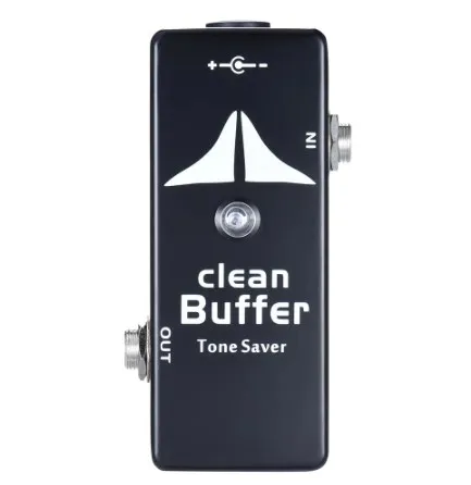 MoskyAudio Clean Buffer Mini True Bypass Guitar Effects Pedal Tone Saver Buffer Effects Processsor Guitar Metal Shell Guitar