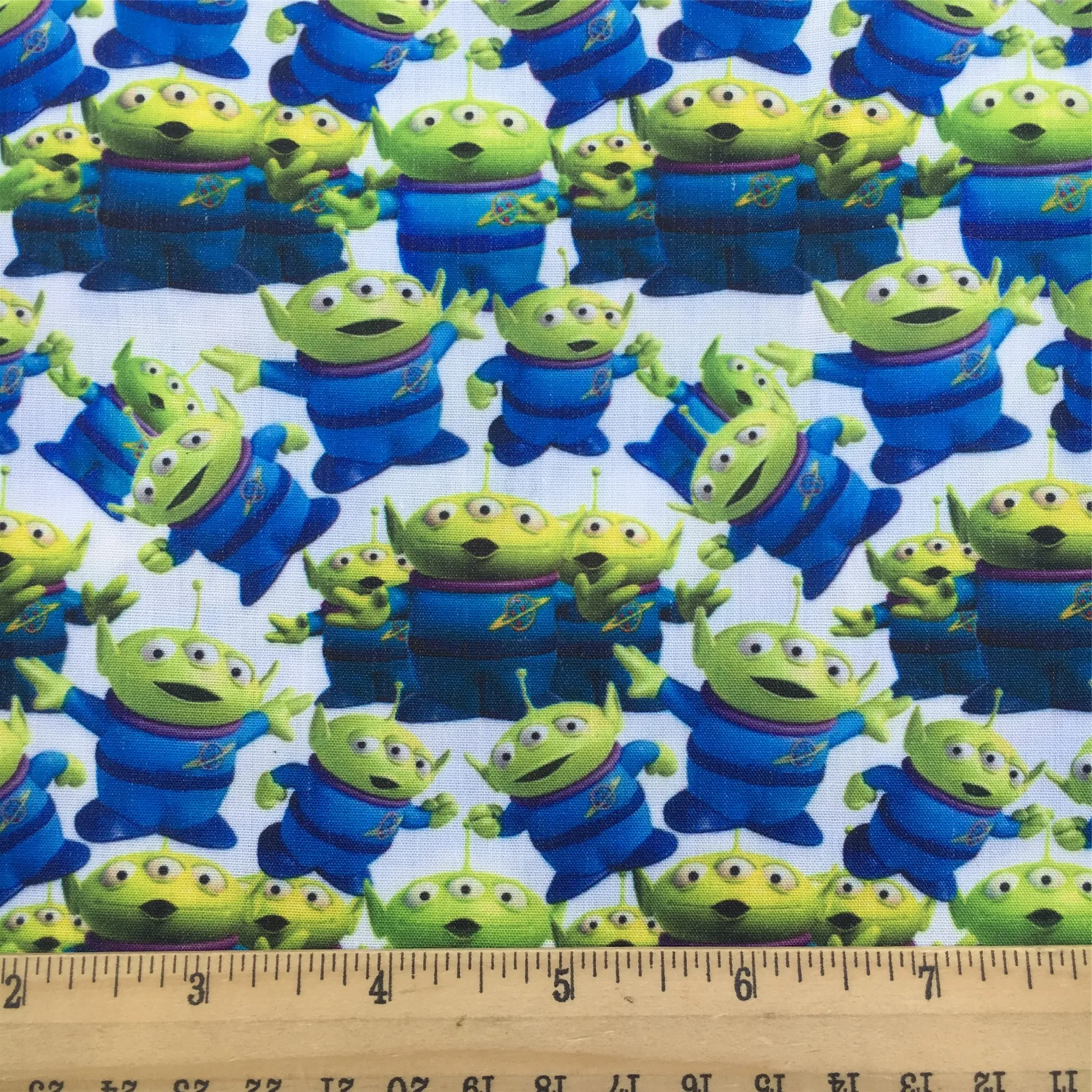 Disney Toy Story 50*145cm Polyester Cotton Fabric Sewing Quilting Fabric Needlework Material DIY Handmade