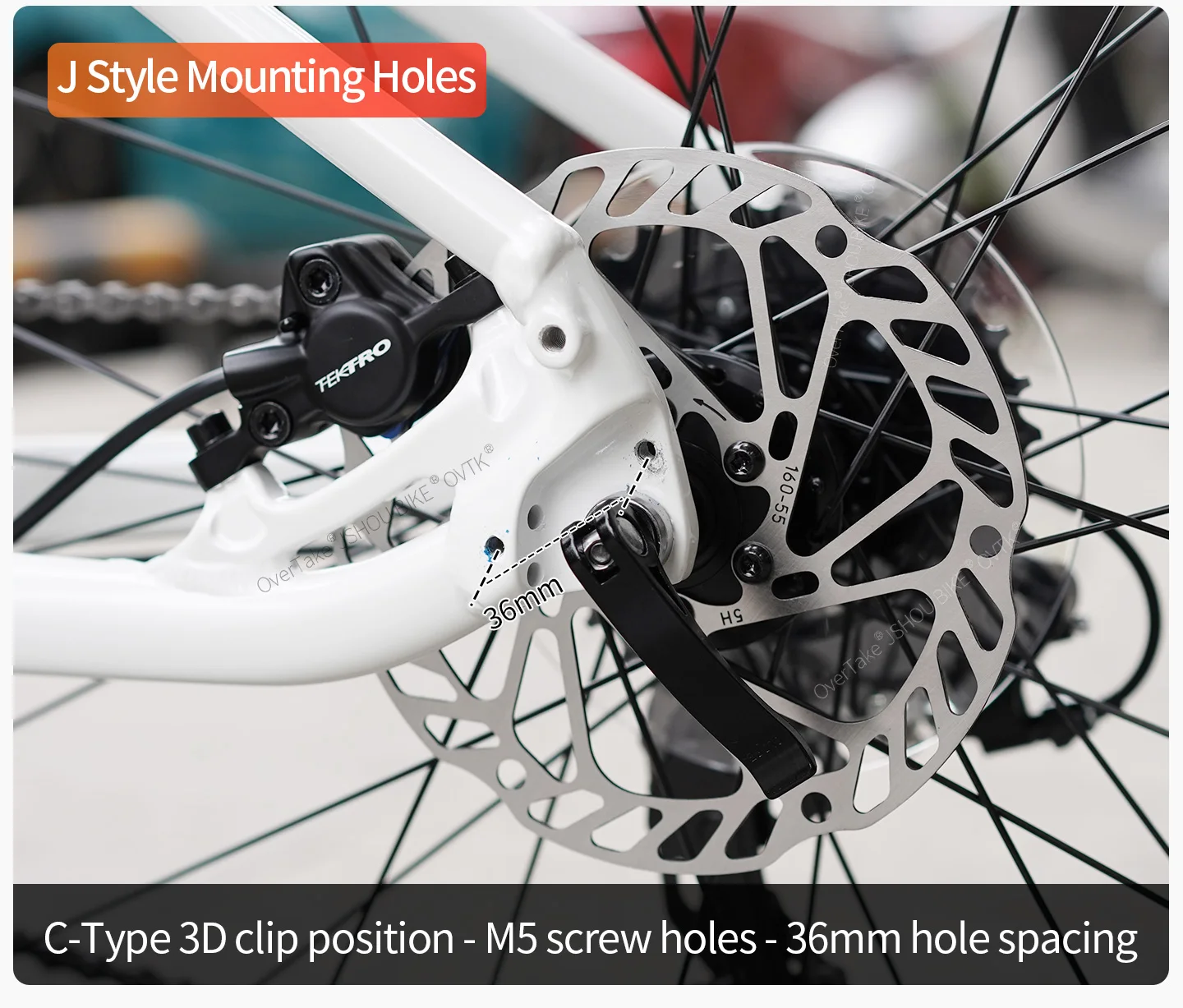 JSHOUBIKE 451-700C 18-29 Zoll Verstellbarer Fahrradständer aus Aluminiumlegierung für GIANT ATX XTC MARIN TREK Fahrradteile – Detail 6