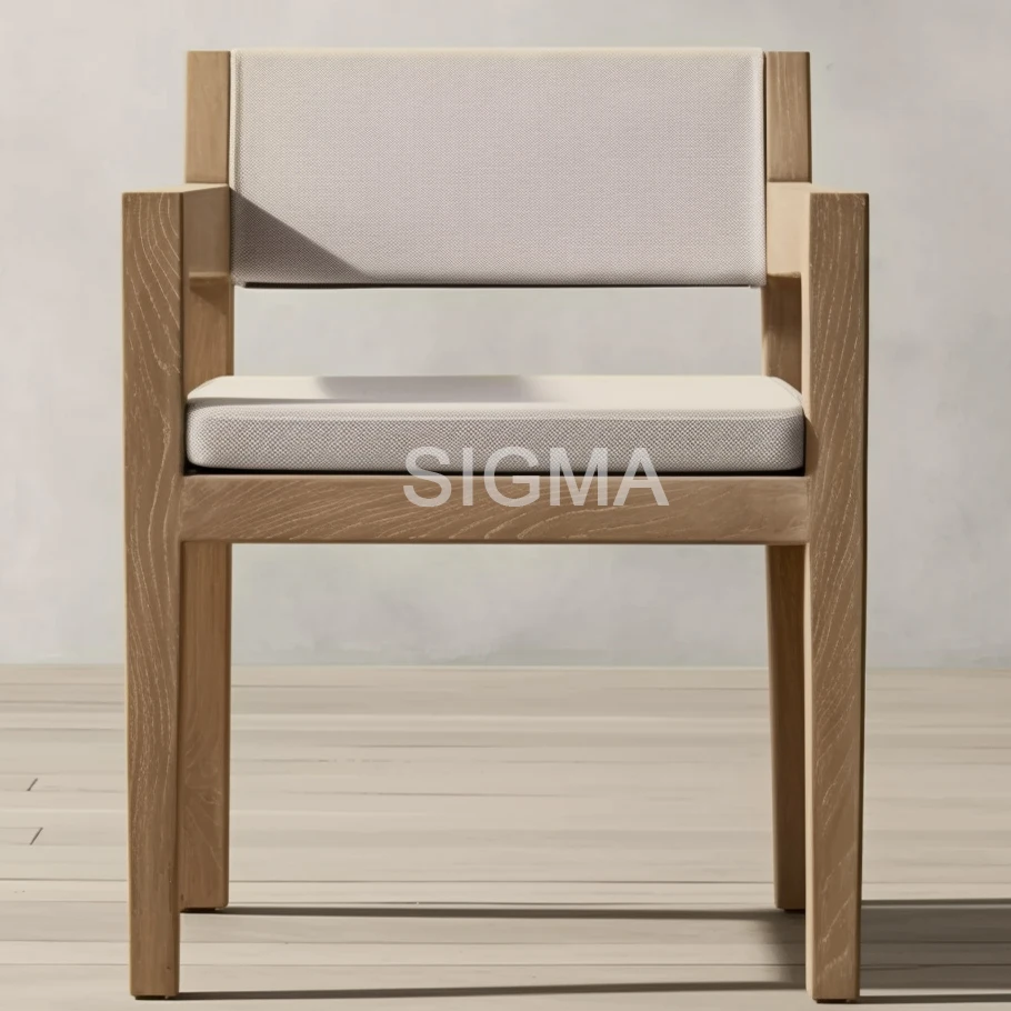 Sigma Modern Wood Dining Room Set with Ladder Back Chairs-Eco-Friendly Convertible Space-Saving Durable Comfortable for Home Use