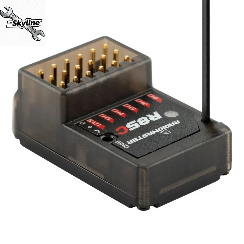 1pcs R85C 5ch 2.4GHz 4in1 Multi-protocol Receiver External  Antenna