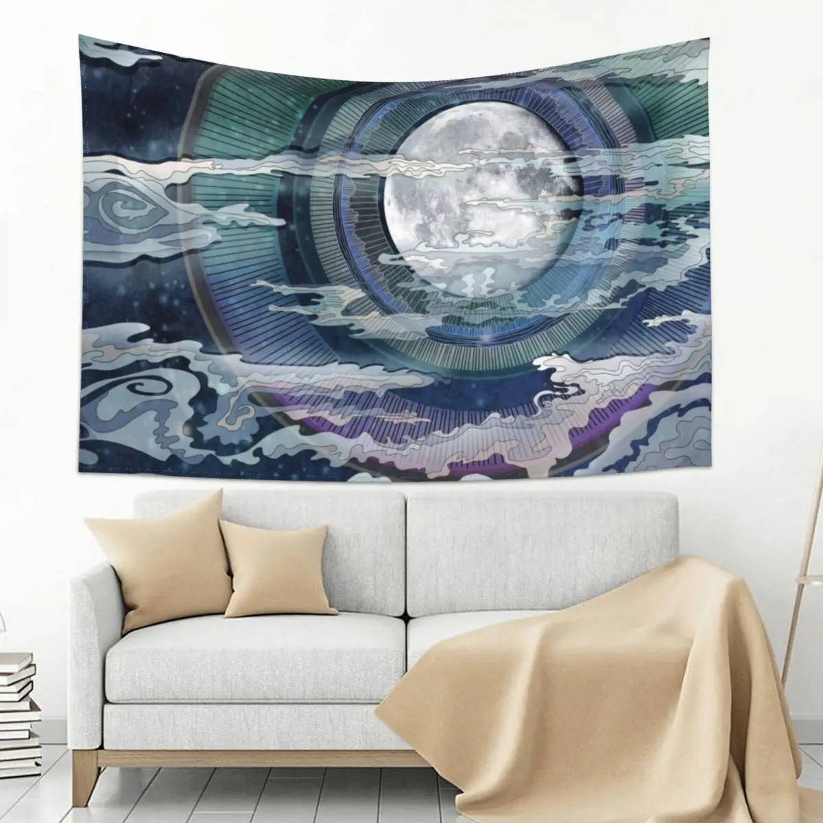 

Moon Glow III Tapestry