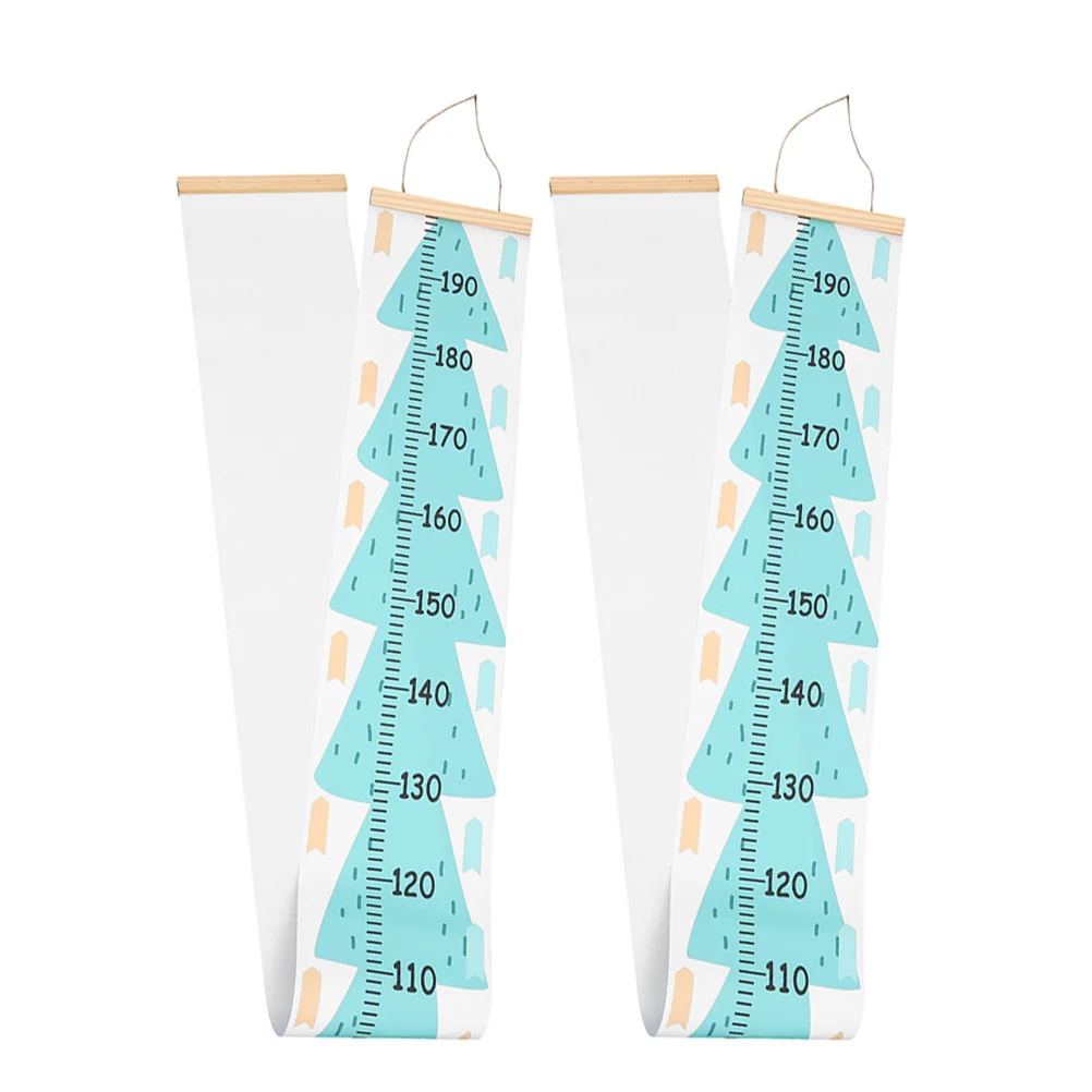 

2Pcs Growth Height Chart for Kids Elegant Design Wall Decor Child Measurement Tool Easy to Use and Install Kids Growth Chart