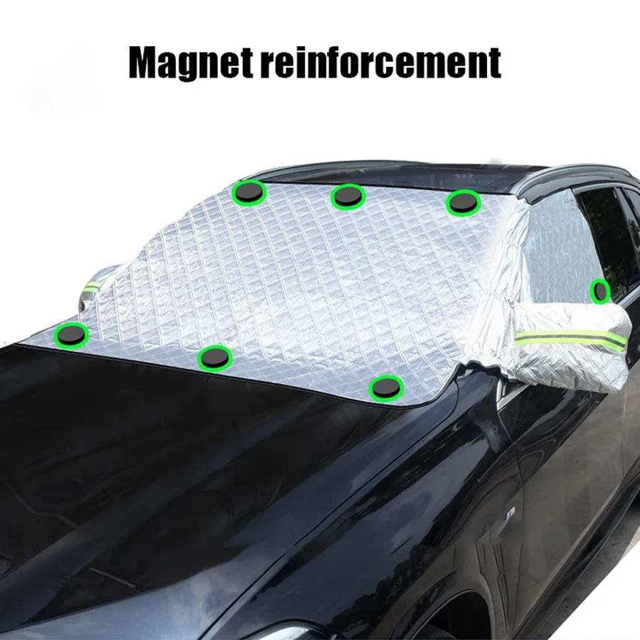

Car Snow Cover Extra Large Windshield Side Window Protector Covers For Snow Ice Sun Shade Dust Frost Freezing Accessories