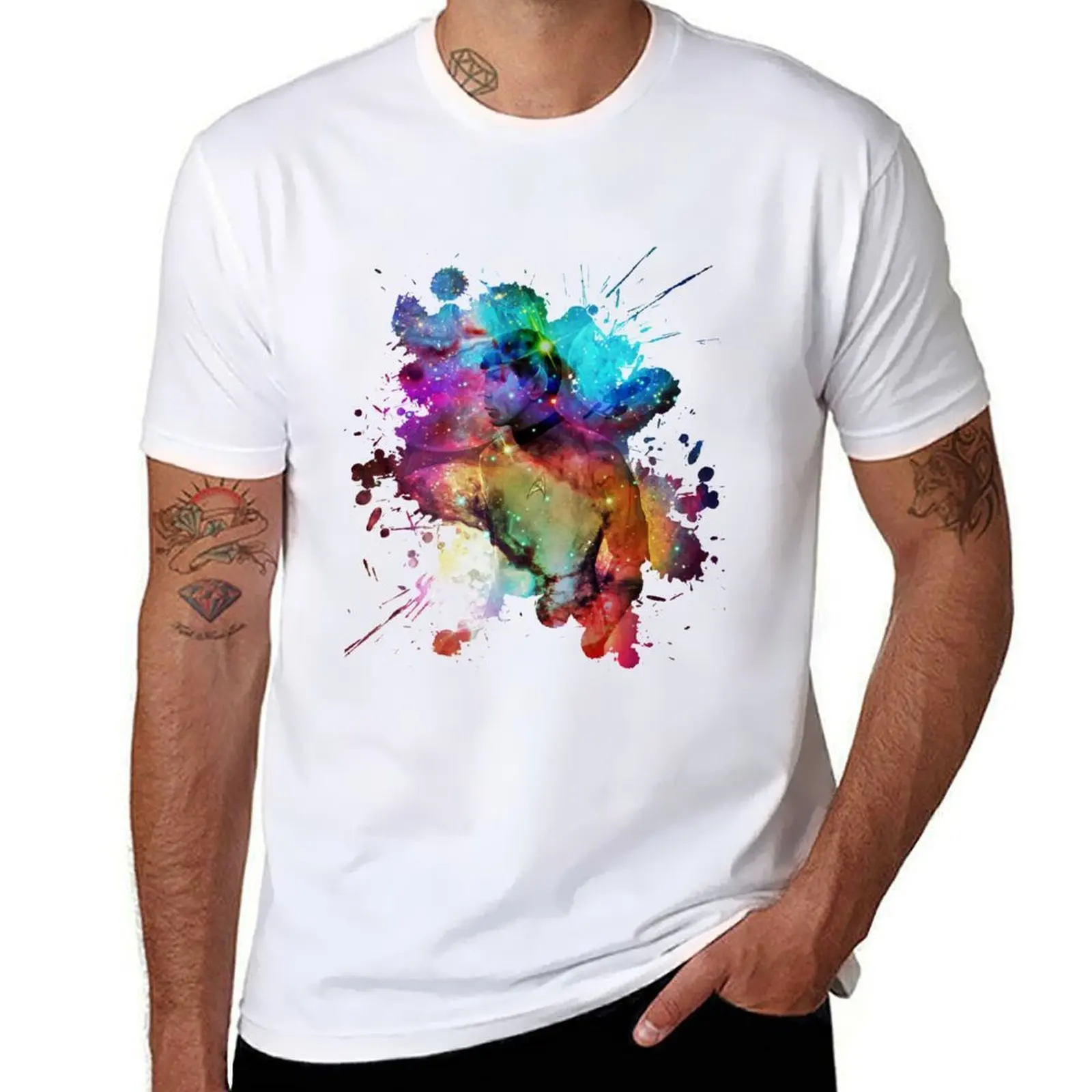 

Spock of the Stars T-Shirt t shirt man plain t shirts cotton 100% T-Shirt