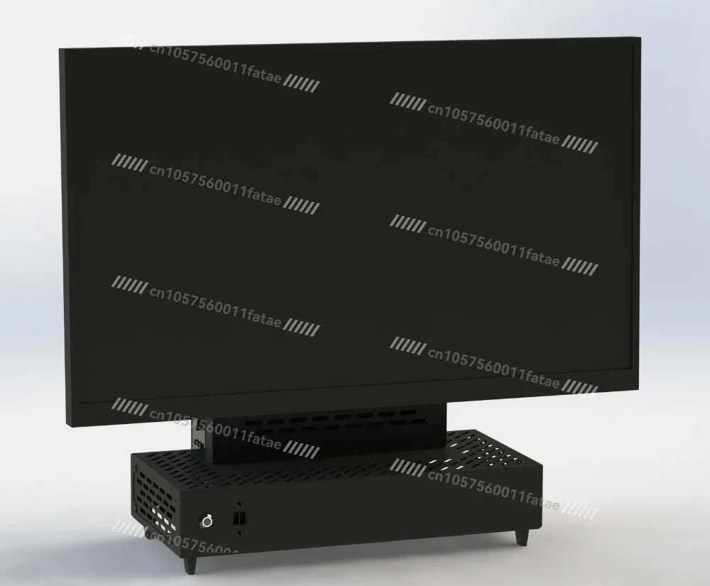 

Chassis Single Display Machine Luminous Grass Display Bracket Chassis Matx Desktop A4 1U Mini Chassis