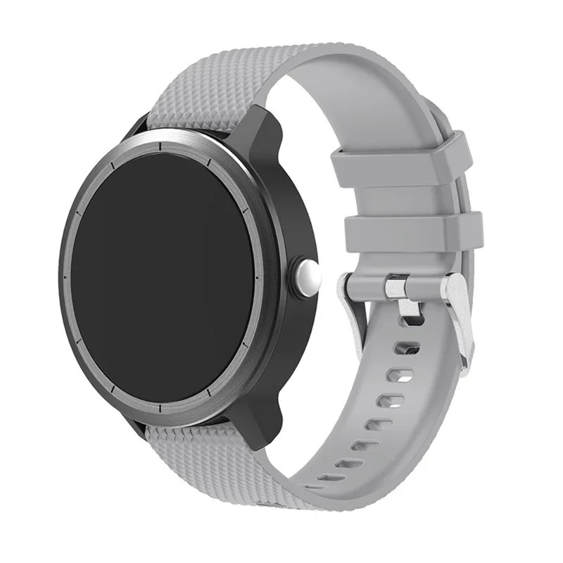 Buntes Weiches Silikon-Ersatzarmband für Garmin Vivoactive3 Vivomove HR Smart-Armband für Garmin Vivoactive 3 Uhrenarmband – Detail 8