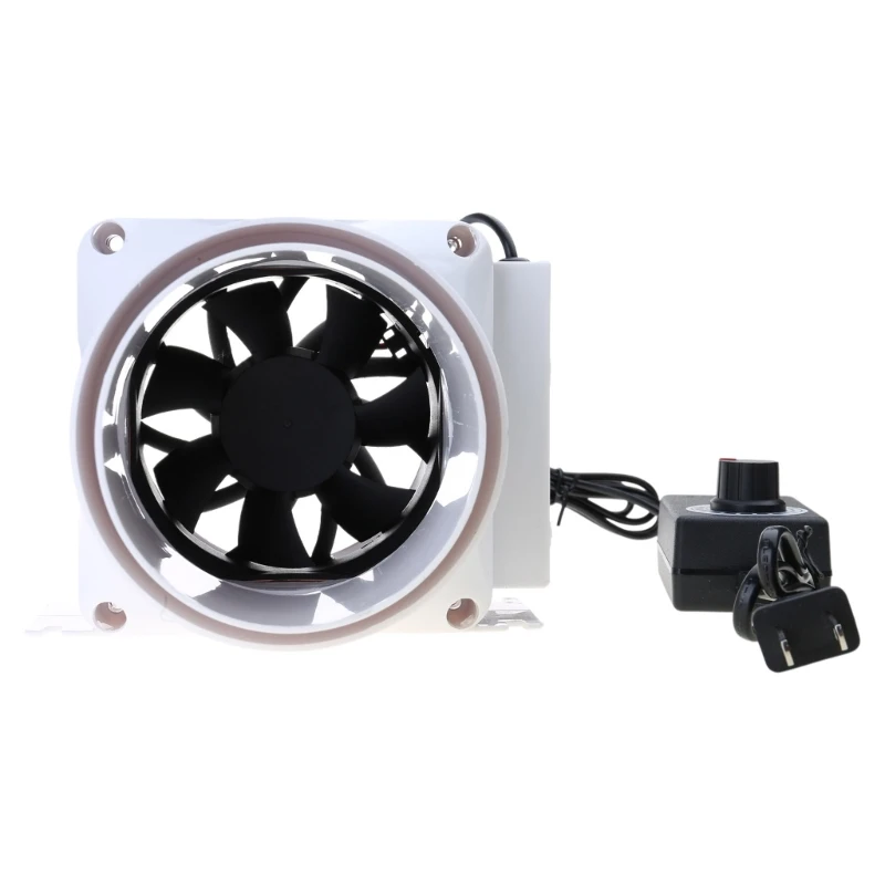 Duct Fan Speed Adjustable Air Extractor Exhaust Ventilation for Bathroom Kitchen