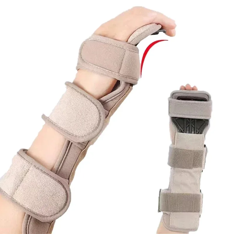 

Stroke Hand Brace Support Adjustable Finger Night Hand Splint Support Orthopedic Wrist Rest Arthritis Tendonitis Rehabilitation
