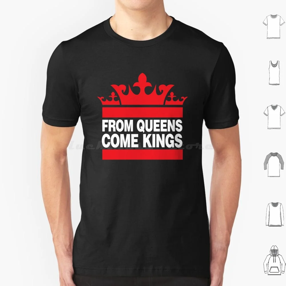 

From Queens Come Kings T Shirt Cotton Men Women DIY Print Hip Hop Hip Hop Head Real Hip Hop Hip Hop Culture Underground Hip Hop