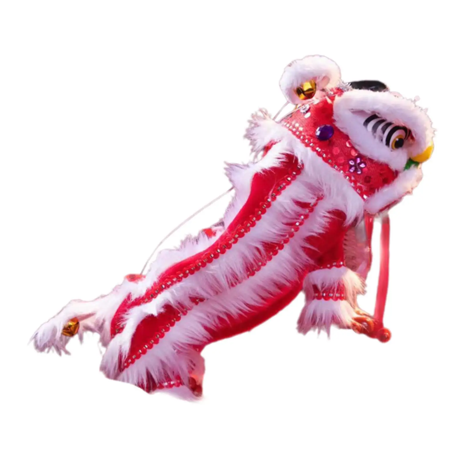 Chinese Marionette Lion Toy,Crafts,2025,Souvenir Handmade Creative Portable Sturdy String Lion Dance Puppet Spring Festival