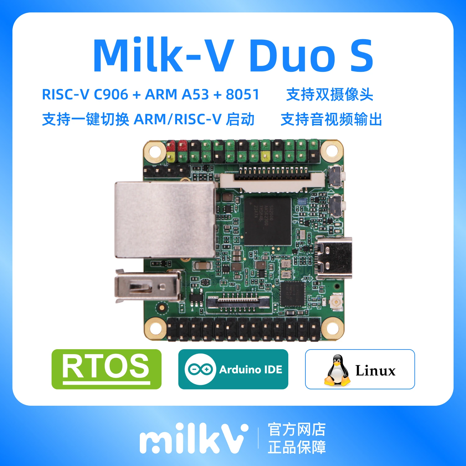 Milk-V Duo S The De…