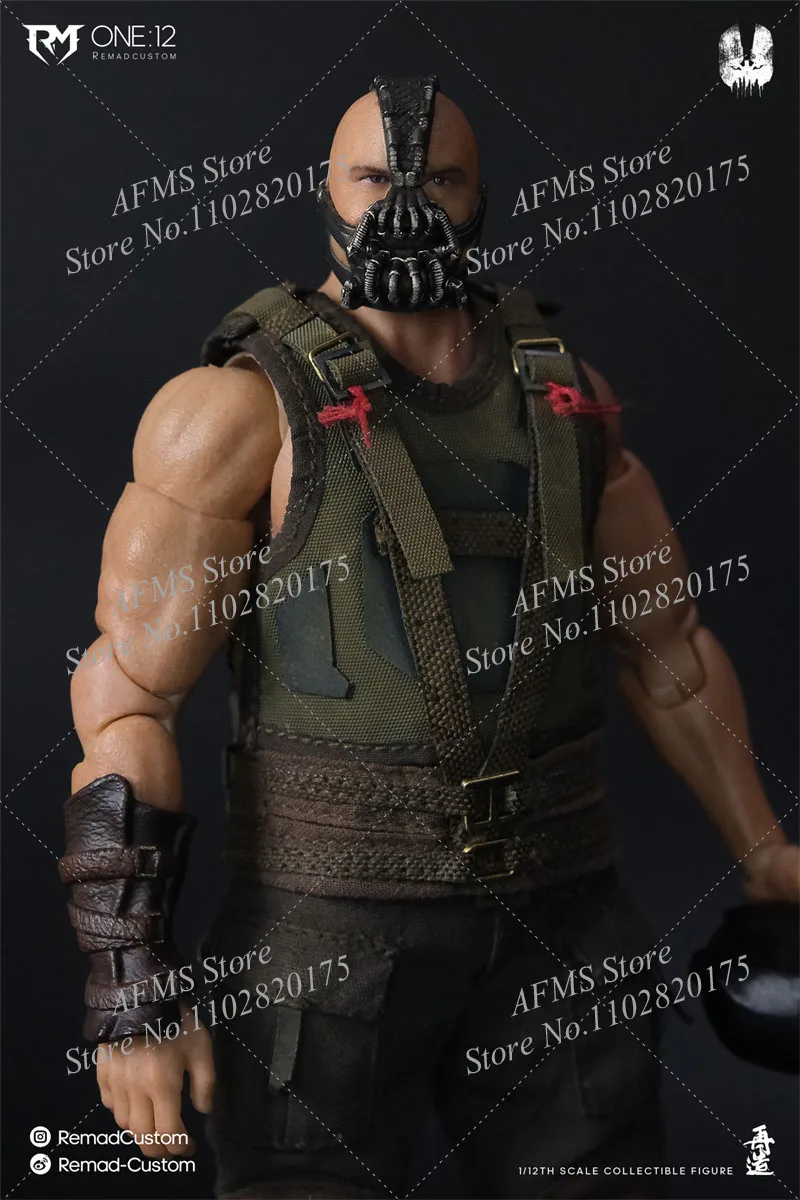 Remad Custom RM-001 1/12 Scale Collectible Figure Destroyer Bat Killer Bain Full Set 6Inch Male Soldier Action Figure Model