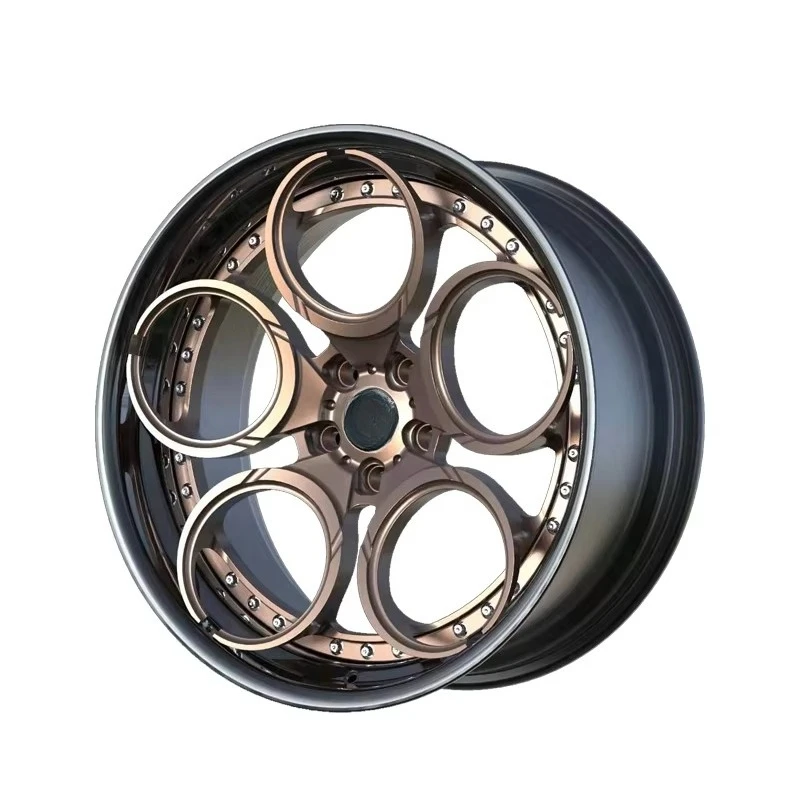 &c Custom Forged Sport Brushed Aluminum Alloy Car Wheels  Inch Multi Spoke