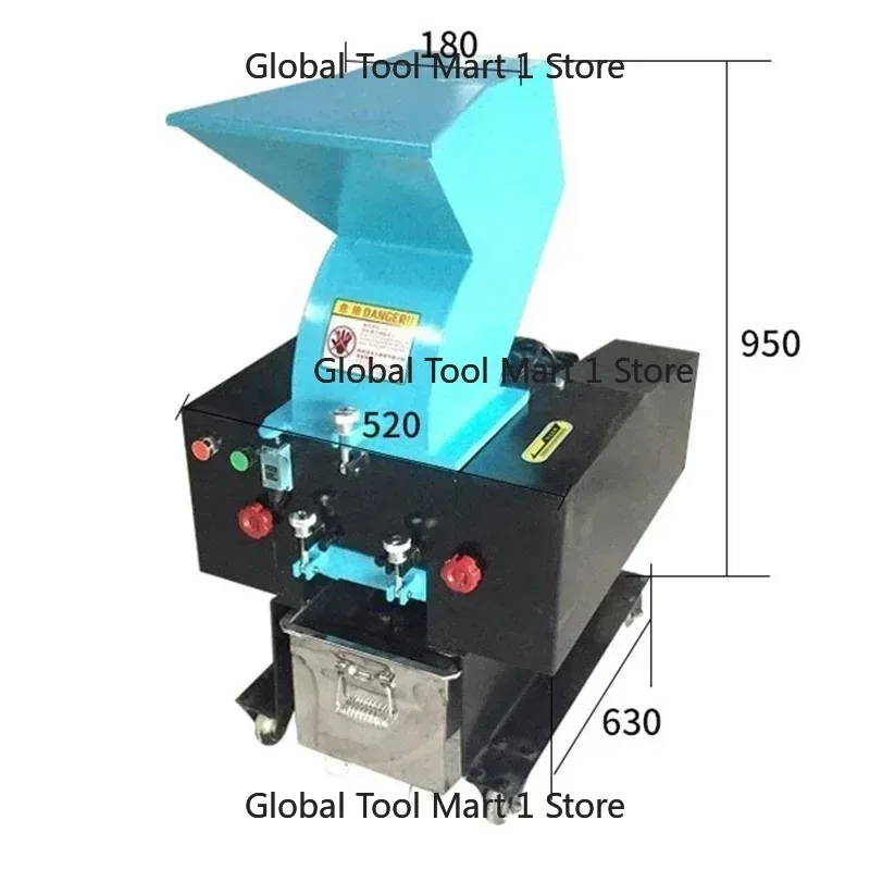 Heavy              Industrial Plastic Shredder Crusher Multifunctional Pellet Granule Making Machine