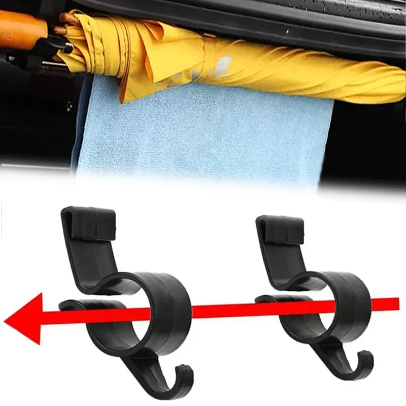 Car Trunk Umbrella Holder Fastener Clip Universal Car Umbrella Mount Hook Bracket Umbrella Storage Organizer Holders