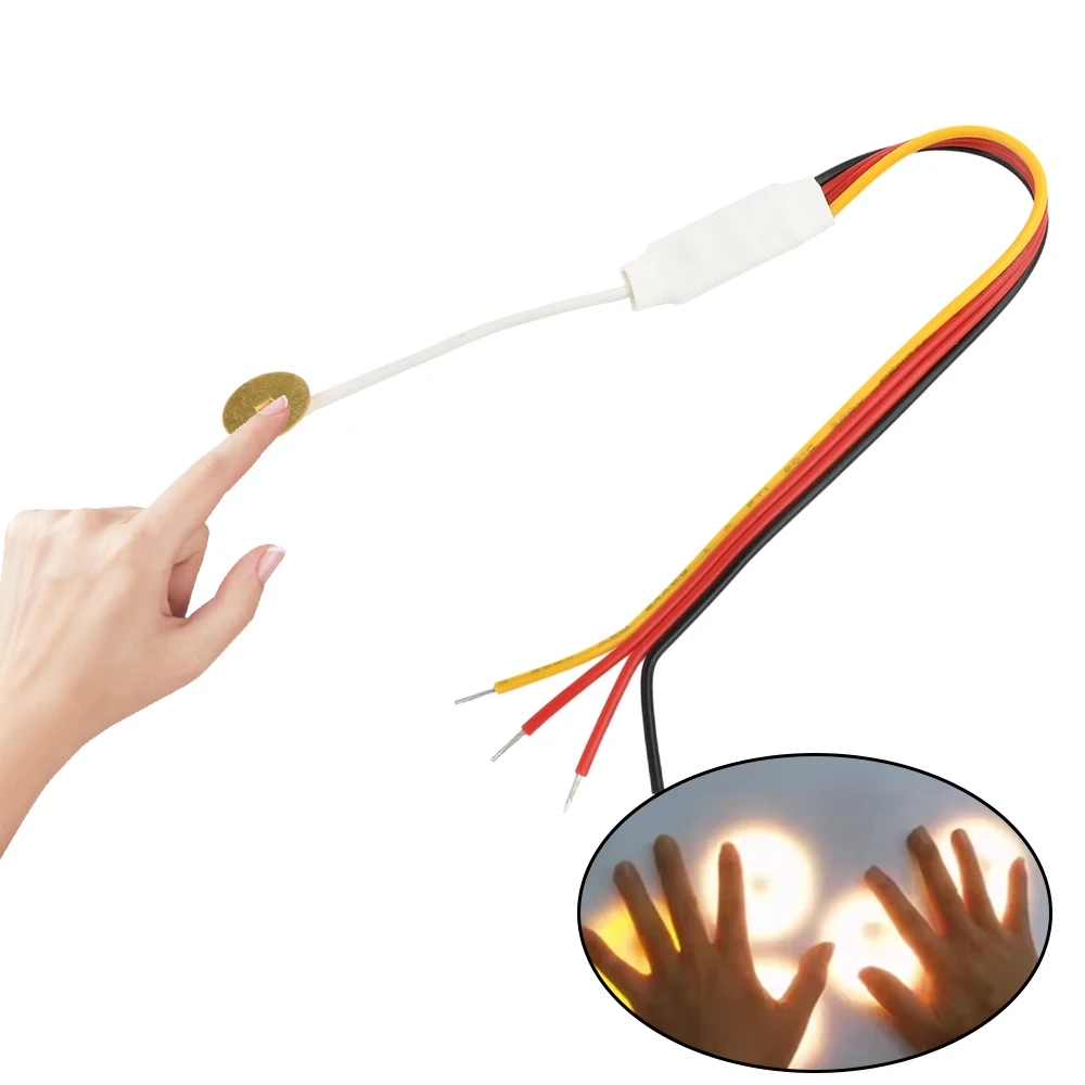 DC 3.7-24V Touch Switch Point Action Self-Locking ปกติเปิดและปกติปิดสวิทช์ Touch Sensing Water Level Monitor