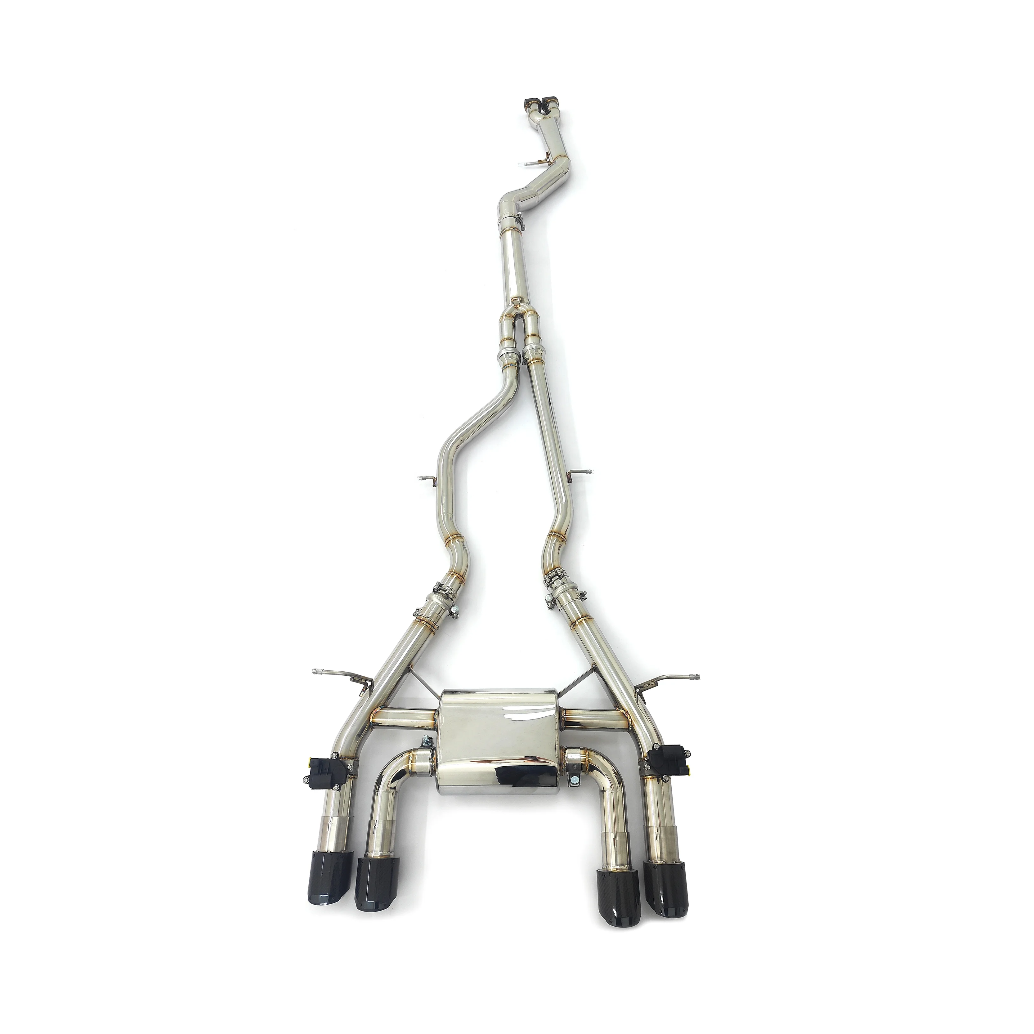 

NO TAX CSZ Catback Exhaust for M3 M4 F80 F82 3.0T S55 Valvetronic Exhaust System Single Midpipe Muffler in STOCK