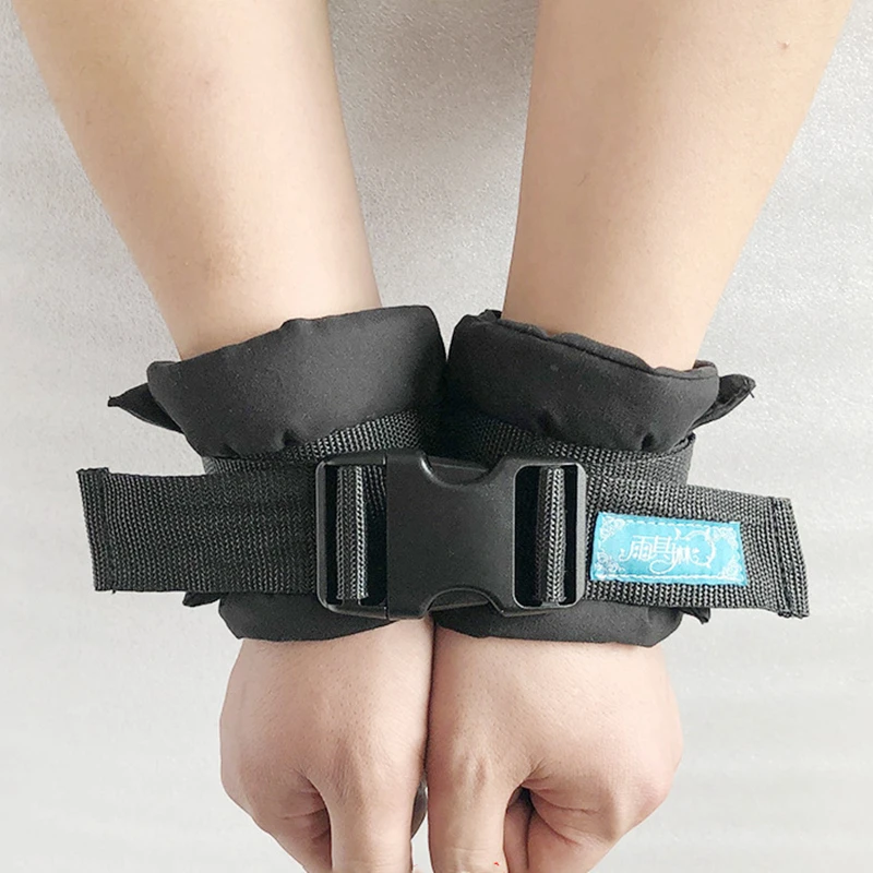 Universal Wrist Foot Limbs Restraint Strap Bedridden Paralyzed Elderly Hand Ankle Fixed Belt Anti-scratch Restraint Fixing Belt