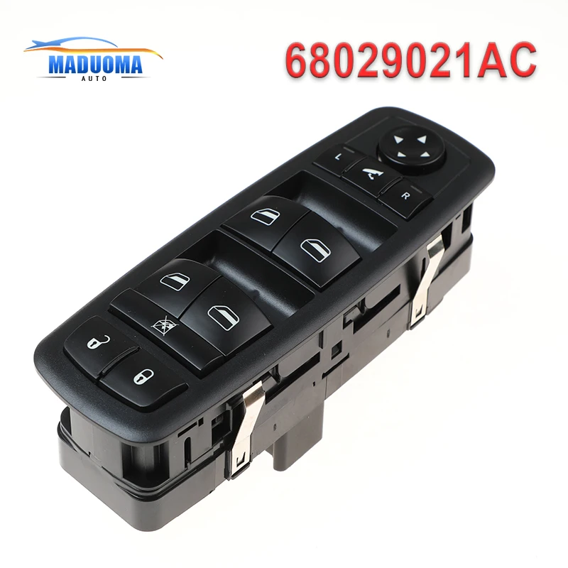 New 68029021AC/F Master Power Window Switch For 2008 2009 Dodge Chrysler Caravan 68029021AA 68029021AC