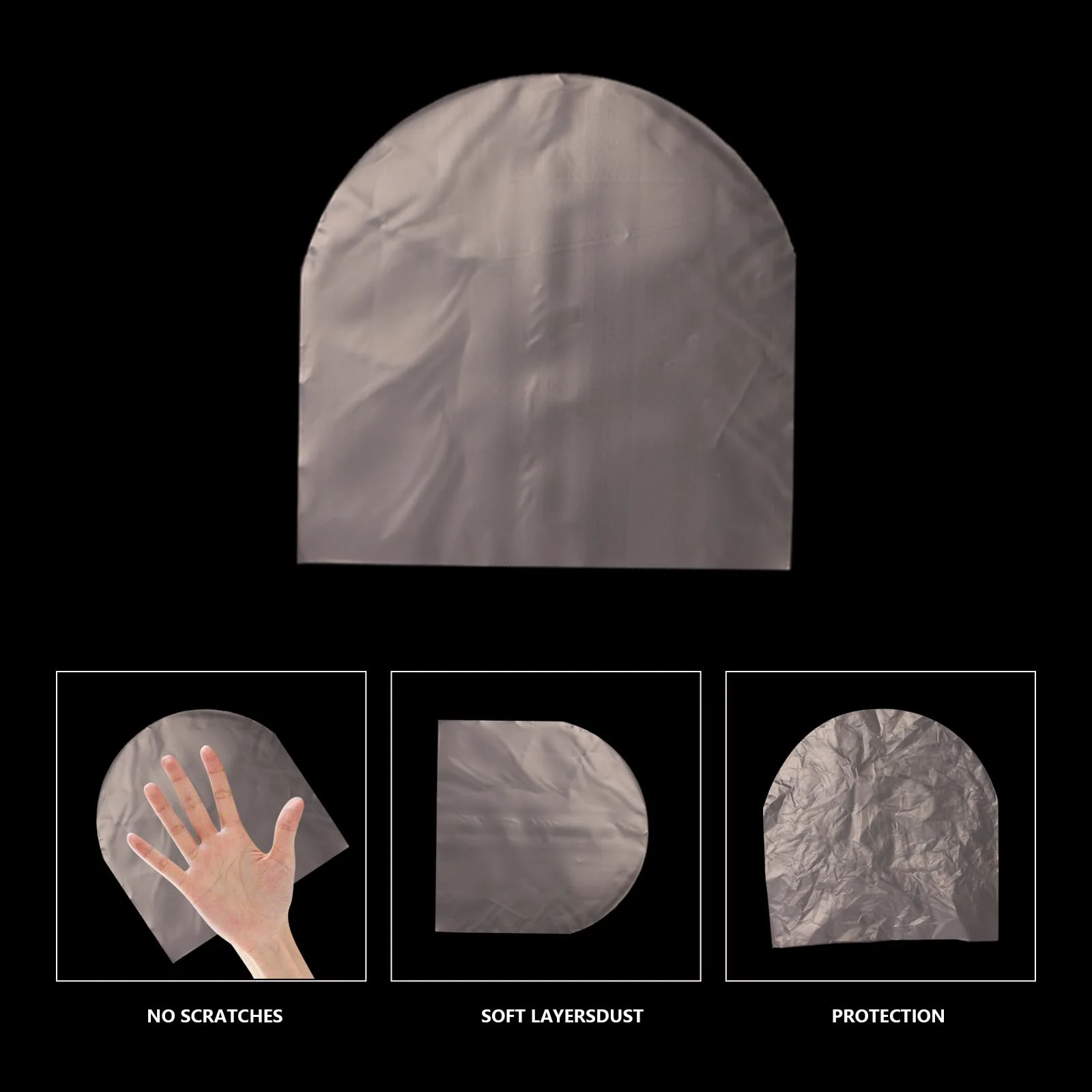Vinyl Record Sleeves 50Pcs 12