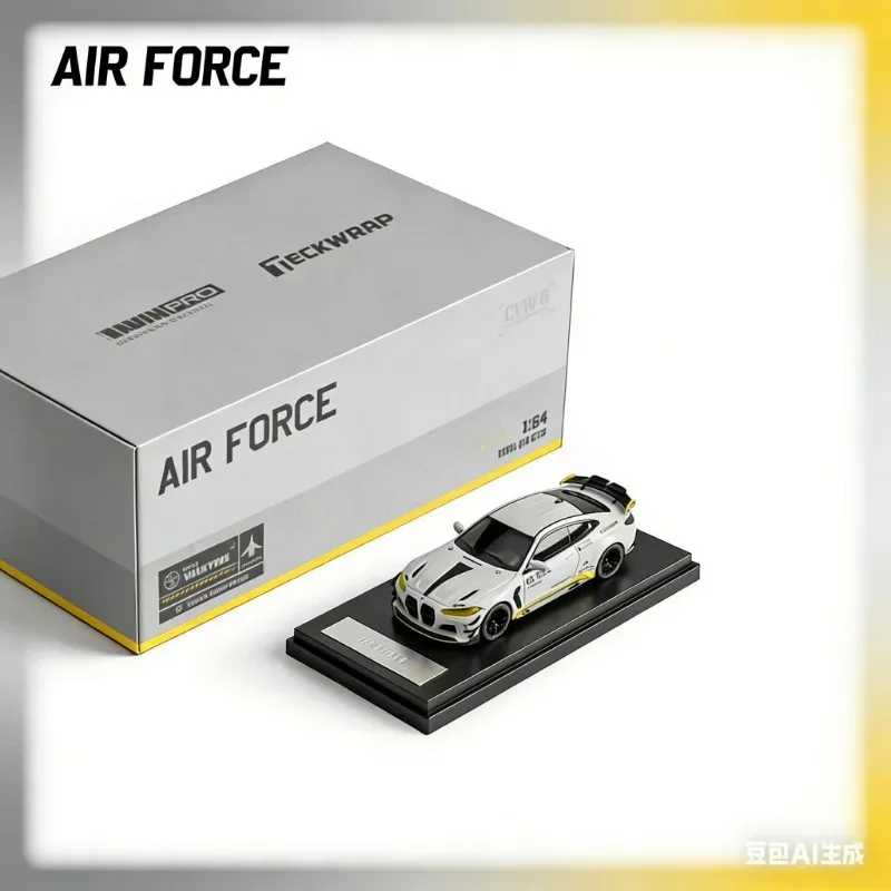 Suzhou GTSHOW 1:64 KM Darwin AIR FORCE painted model, alloy die-cast car, suitable for adult collection, boys' toy