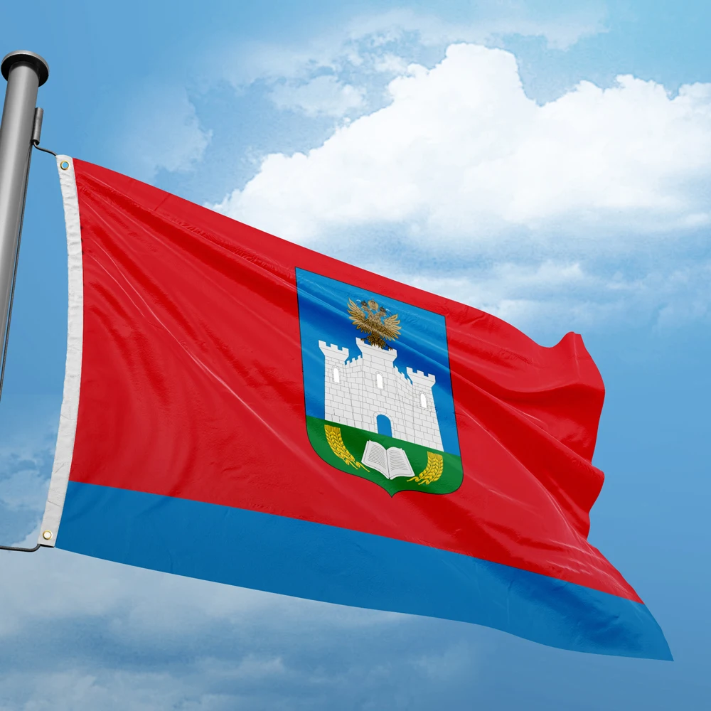 Flag Of Oryol Oblast 3*5FT 90*150CM Flags Federal Subjects Russia Custom Outdoor Home Decoration Banners Polyester UV Resistance