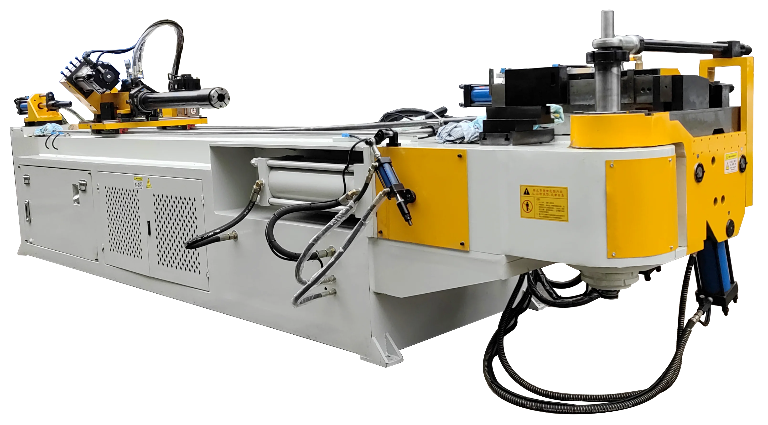 Factory Direct High-Efficiency Aluminum Stainless Steel New PLC Square Pipe Tube Bender Machine