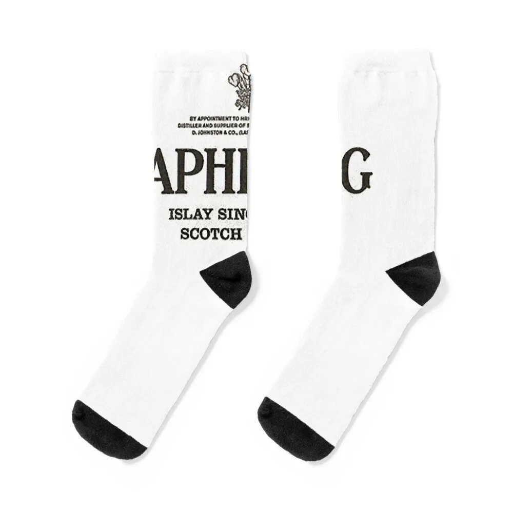 

Laphroaig whiskey Socks winter gifts Christmas funny gift Running Boy Child Socks Women's