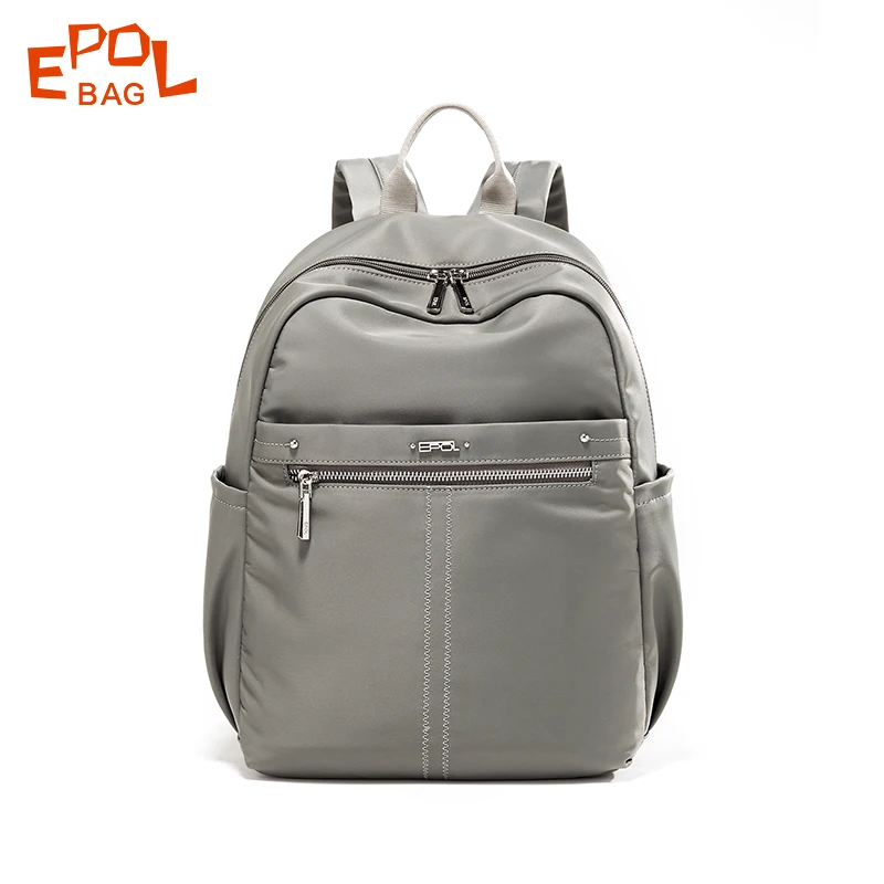

Epol женские рюкзаки нейлоновые легкие повседневные дорожные рюкзаки большая парусиновая водонепроницаемая школьная сумка для молодежи и подростков 6102-03