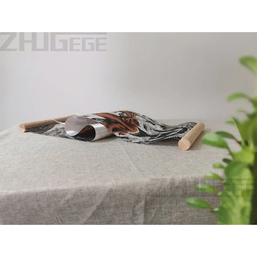 Chinese feng shui ink painting landscape painting traditional classic art souvenir gift wall art hanging scroll painting canvas