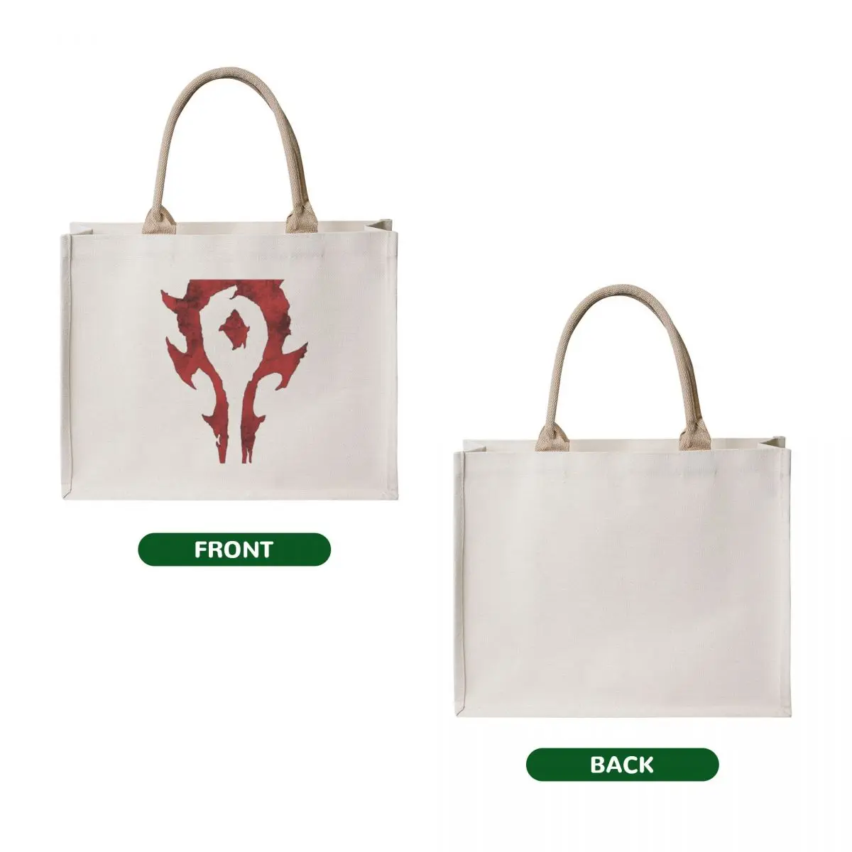 Another Horde logo Tote Bag sacs de shopping Shopper bag Handbags women