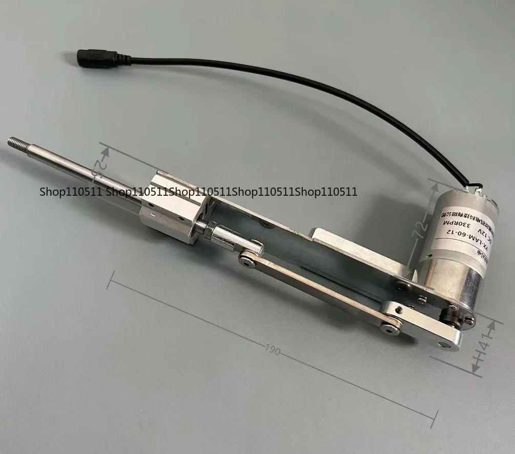 60mm Stroke Linear Reciprocating Telescopic Motor Electrodeless Speed Control  with Adjustable Bracket