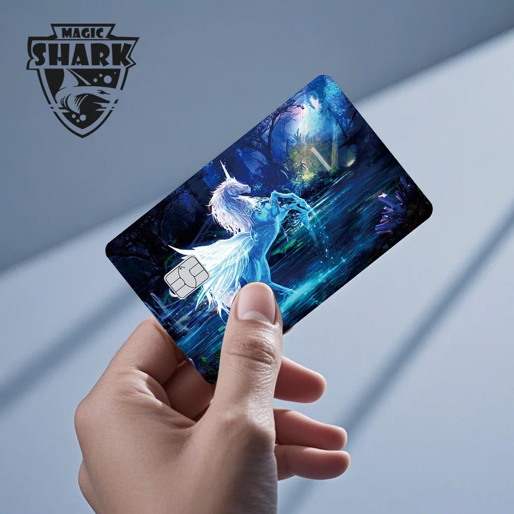 2025 Football Anime Dog Strewberry Lion Titan Halloween Matte PVC Sticker Film Skin Cover for Small Large Chip Credit Debit Card view 3