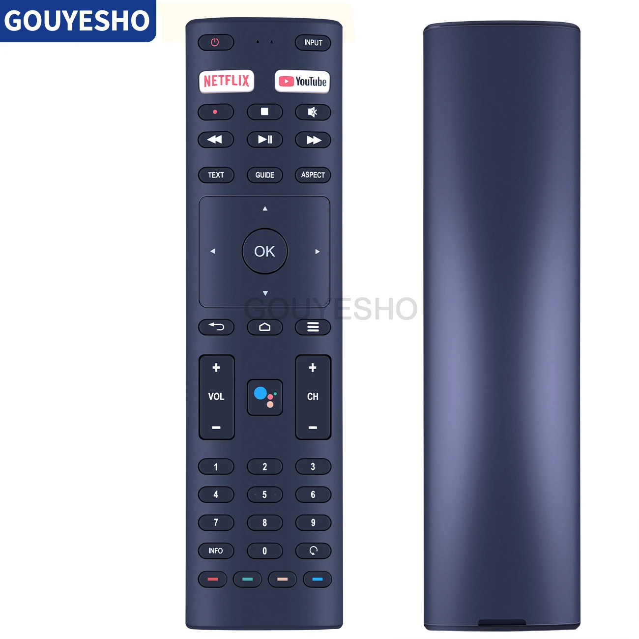 New Voice Remote Control for Konka 32H31A 40H33A 43U55A 50Q75A ANAM JVC AV-H323115A RC-N2409 RM-C3416 blaupunkt SMART TV