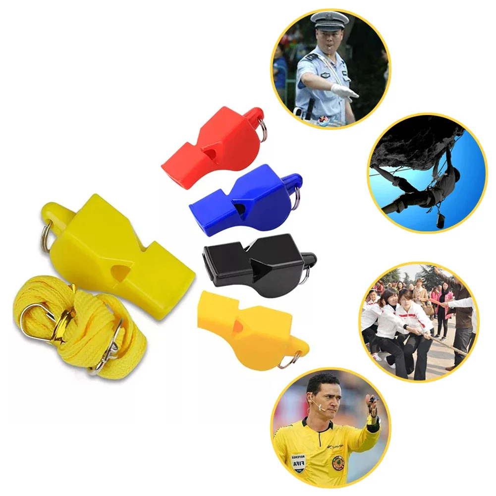 

High Frequency Referee Whistle - Loud Sound Sports Coach Whistle with Lanyard