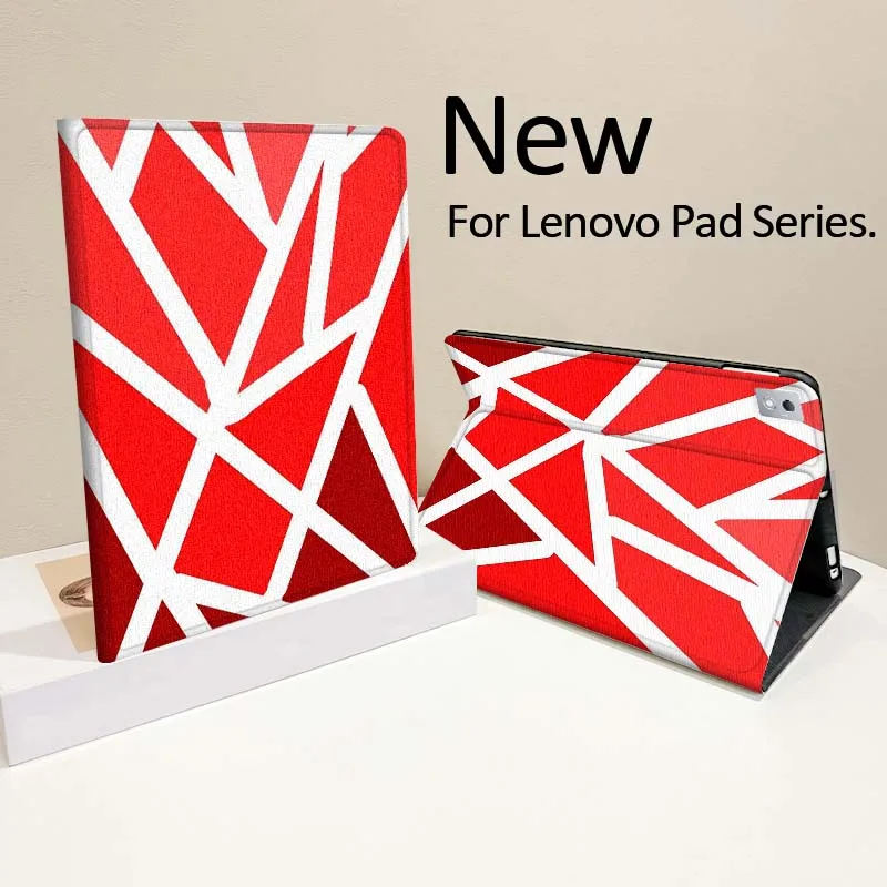 

Чехол с абстрактным рисунком в стиле ретро для Lenovo Pad Tab Legion Xiaoxin Y900 Y700 K10 M10 P11 3rd Pro GT Plus Gen, чехол для планшета