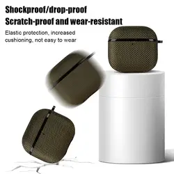 New Nylon Headphone Cover For Airpods 4 4th Generation Case Earphones Shell Waterproof Funda For Apple AirPods 4 Cases With Hook