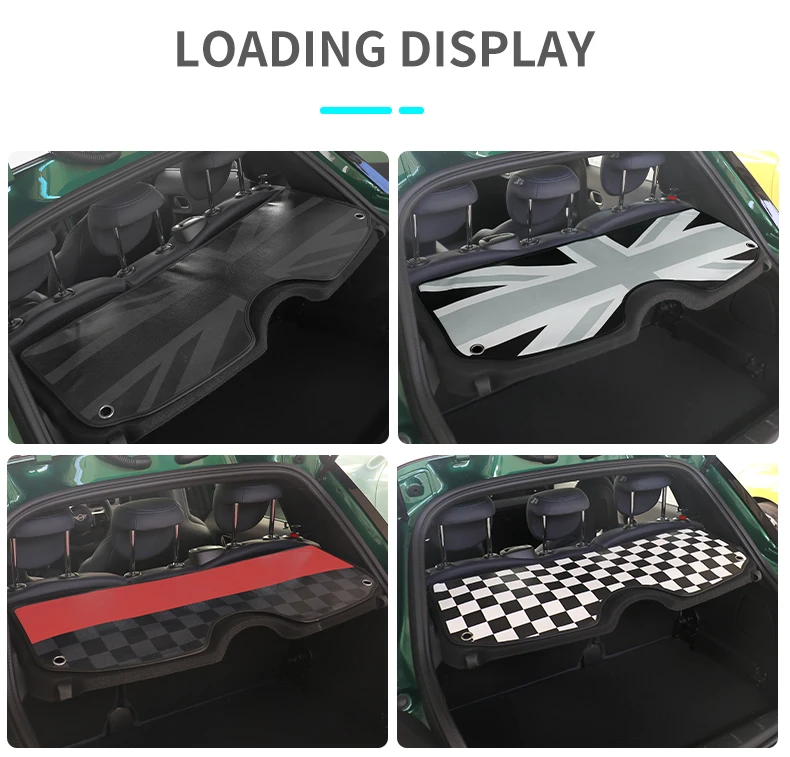 Kofferraum-Fensterpolster für Mini Cooper R56 F56 F55 F60 F65 F66 R60 Countryman Auto-Styling Innendekorationszubehör – Detail 15