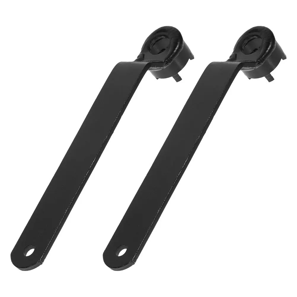 

2 шт. ключ для угловой шлифовальной машины, утолщенный гаечный ключ с четырьмя когтями, безопасный фиксатор, инструмент для ремонта, аксессуары для обслуживания, аксессуары для гаечных ключей