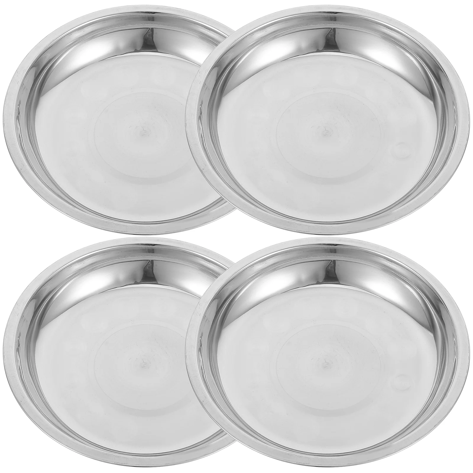 

4 Pcs Dog Bowl Bowls Stainless Steel Cat Food for Indoor Cats Beard Portable Water Pet