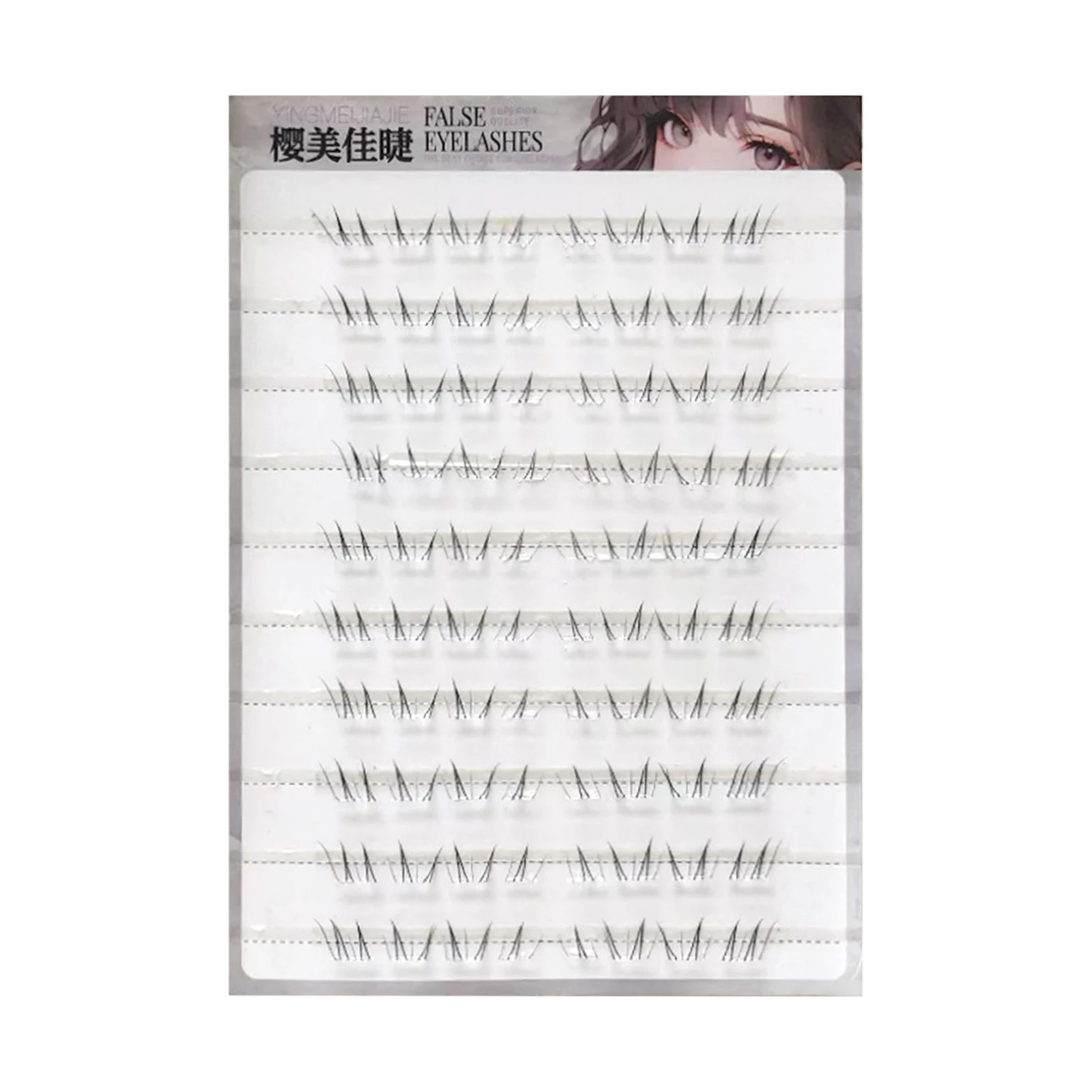 4-6mm Klebefreie Falsche Wimpern Neuer Koreanischer Stil Untere Wimpern Natürliche Künstliche Wimpern Untere Wimpernbüschel C-Curl Schwarze Wimpern – Detail 6