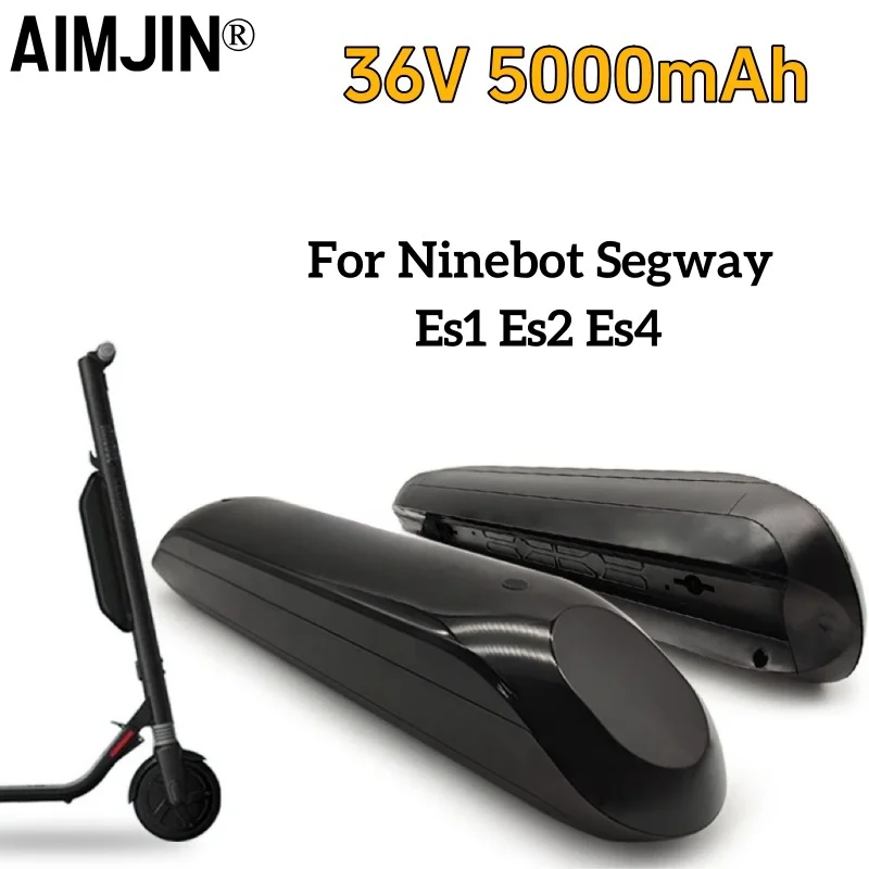 External Battery for Ninebot Segway ES1 ES2 ES4 E22 E22D E22E Smart Electric Scooter 36V 5000mAH Battery,Scooter Accessories CE