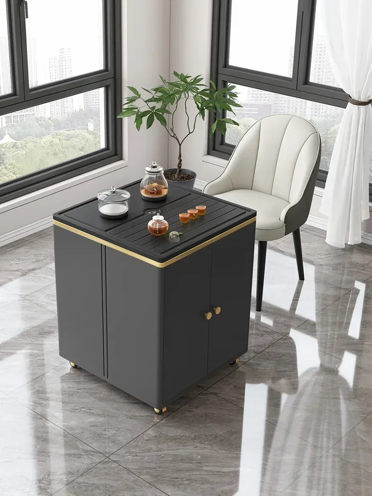 Mesa de té móvil Y1, mesa de centro, Ideas de almacenamiento de automóviles Kombucha Firestone simples