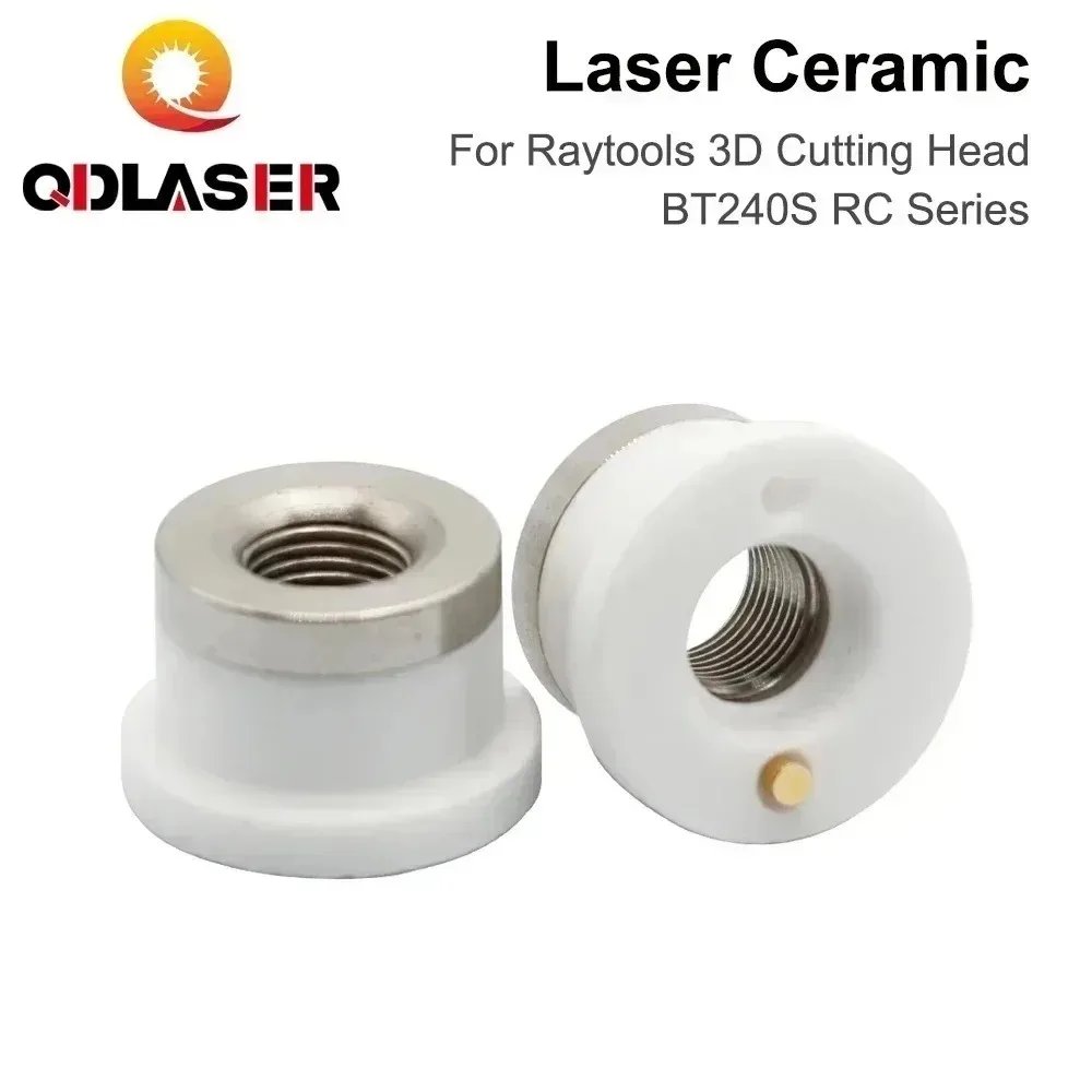 

Лазерная керамика QDLASER серии BT240S RC диаметром 19,5 мм, держатель сопла для режущей головки Raytools 3D волоконного лазера