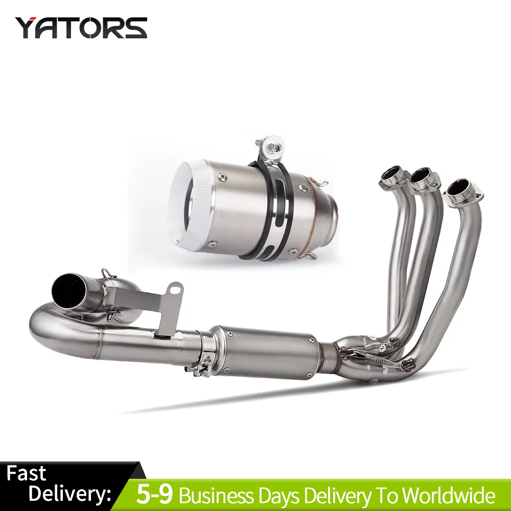 Voor CF-Moto 675SR 675SS volledige systeem 675sr cfmoto 2024 2025 51mm Slip Op Uitlaatsysteem Header Pijp uitlaten Leidingen