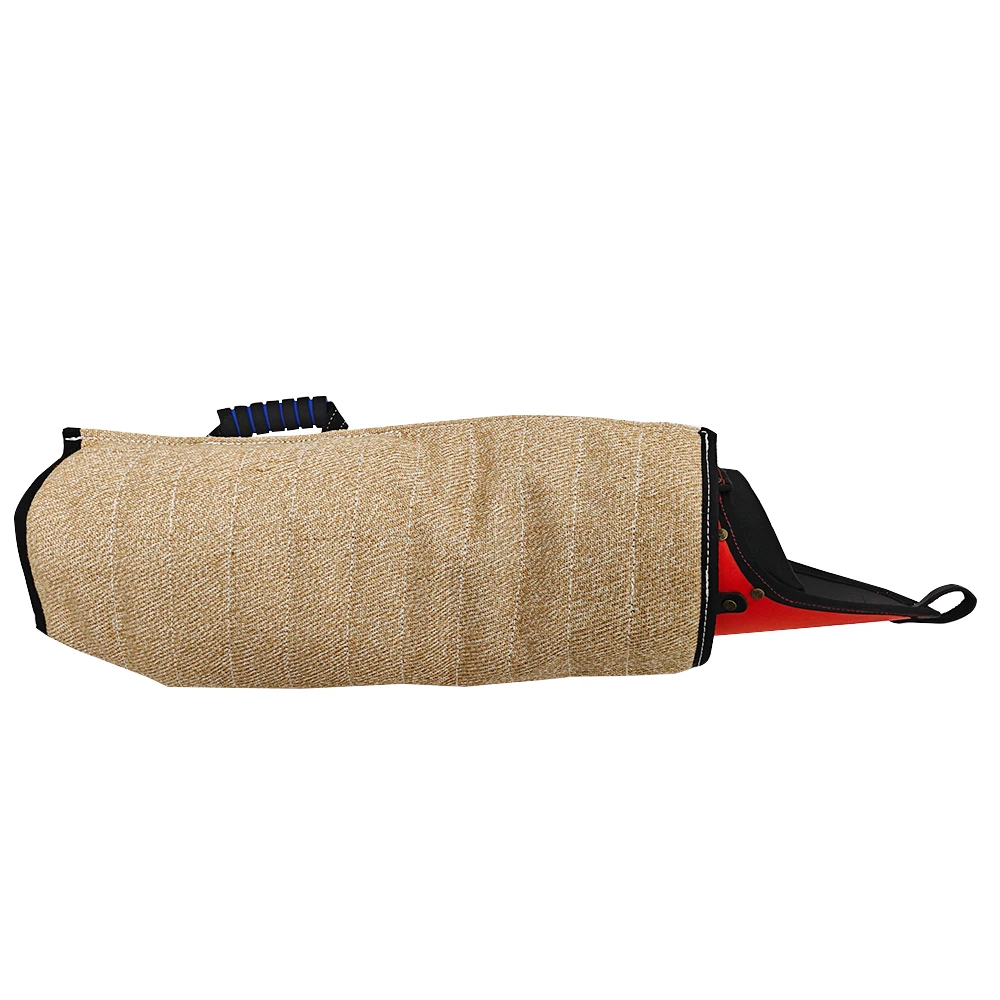 

Adult Dog Training Supplies Jute and Leather Sleeves Bite Targets and Protectors for Pet Training
