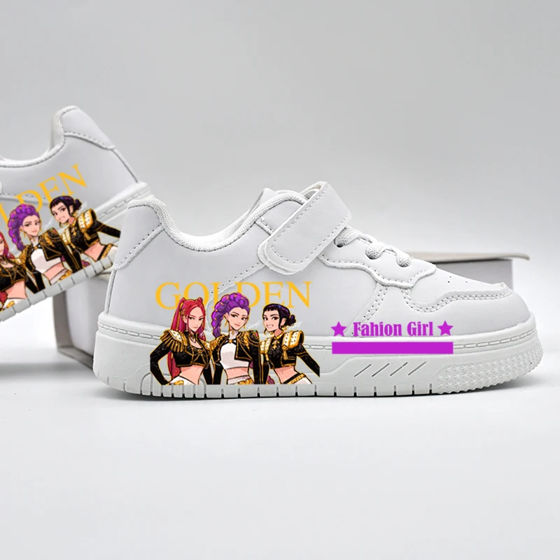 Kinder Cartoon Freizeitschuhe Mädchen Mode Neue Rutschfeste Niedliche Weiße Sportschuhe Atmungsaktive Outdoor-Schuhe für Babys und Kinder – Detail 6