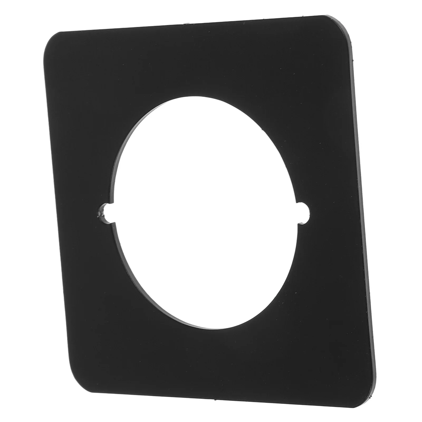 Panneau de réparation en acier inoxydable, diamètre intérieur de 5.5Cm, sans perceuse, poignée d'installation, plaque de fixation pour bouton de porte, trou de pêne dormant